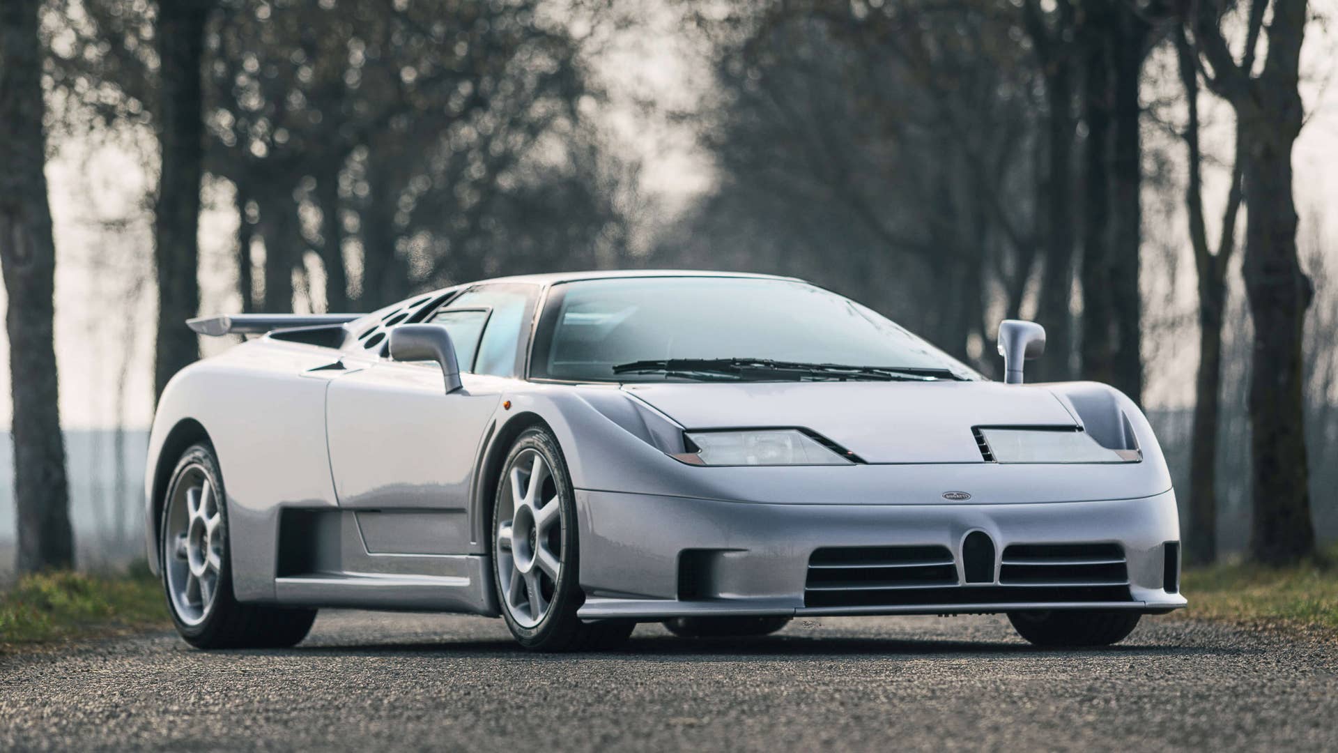 The last production Bugatti EB110 SS is up for sale.