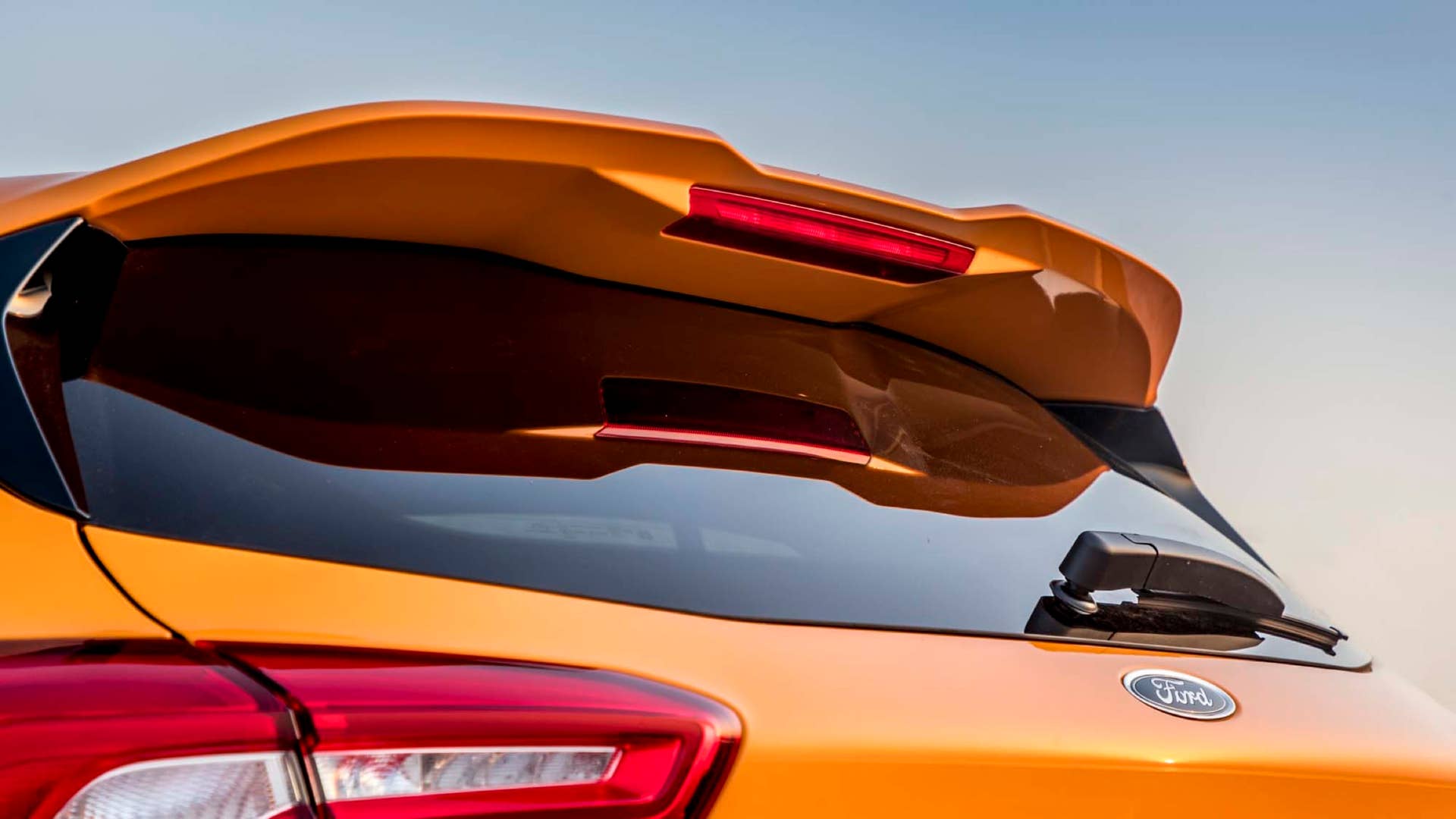 2020 Ford Focus ST Fury Orange hatchback