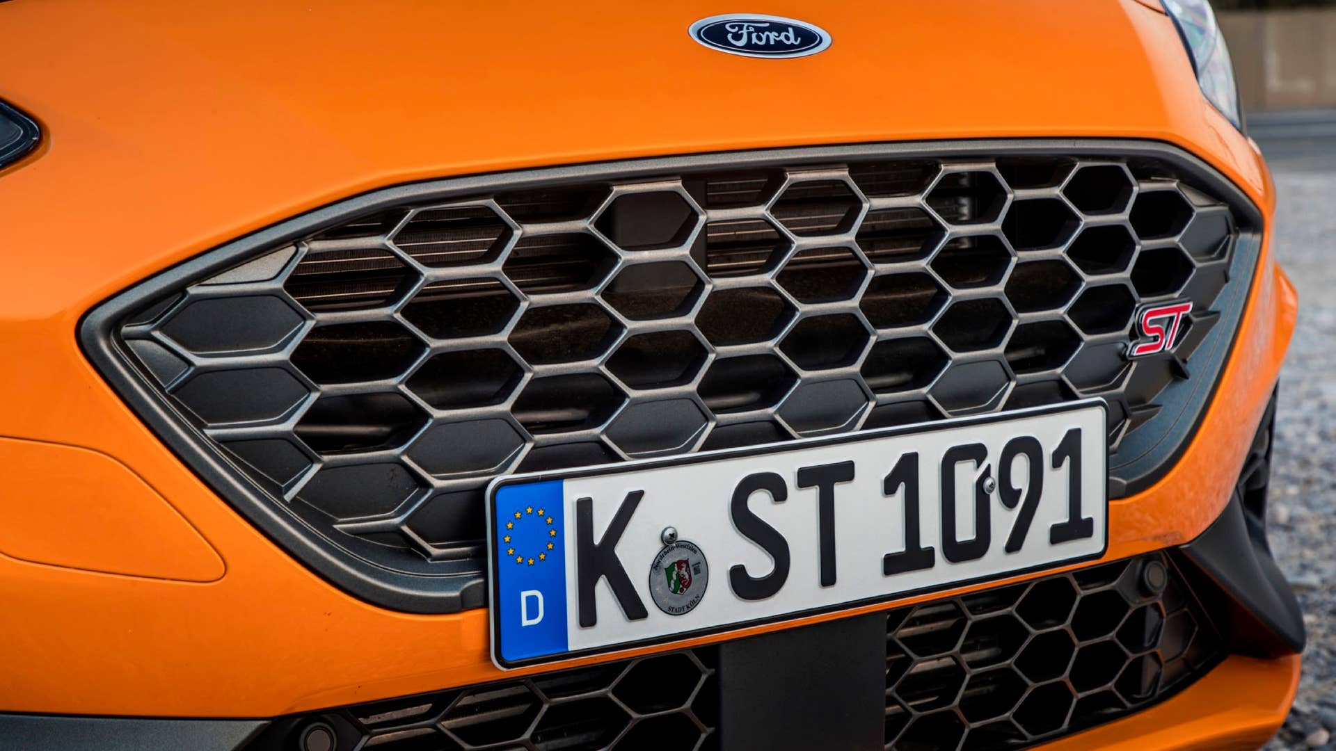 2020 Ford Focus ST Fury Orange hatchback