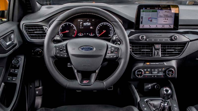 2020 Ford Focus ST Fury Orange hatchback