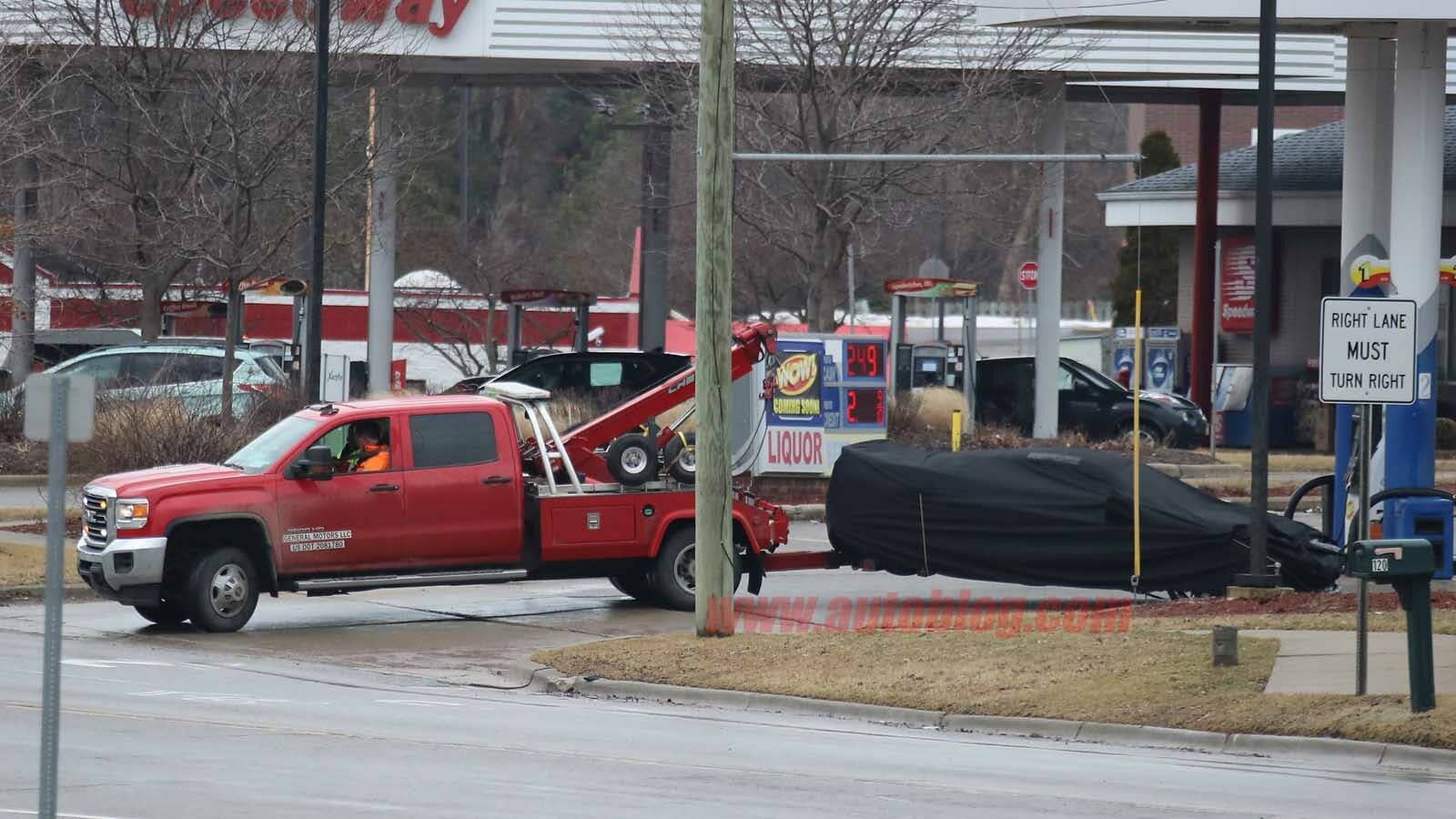 C8 Corvette Spy Photos