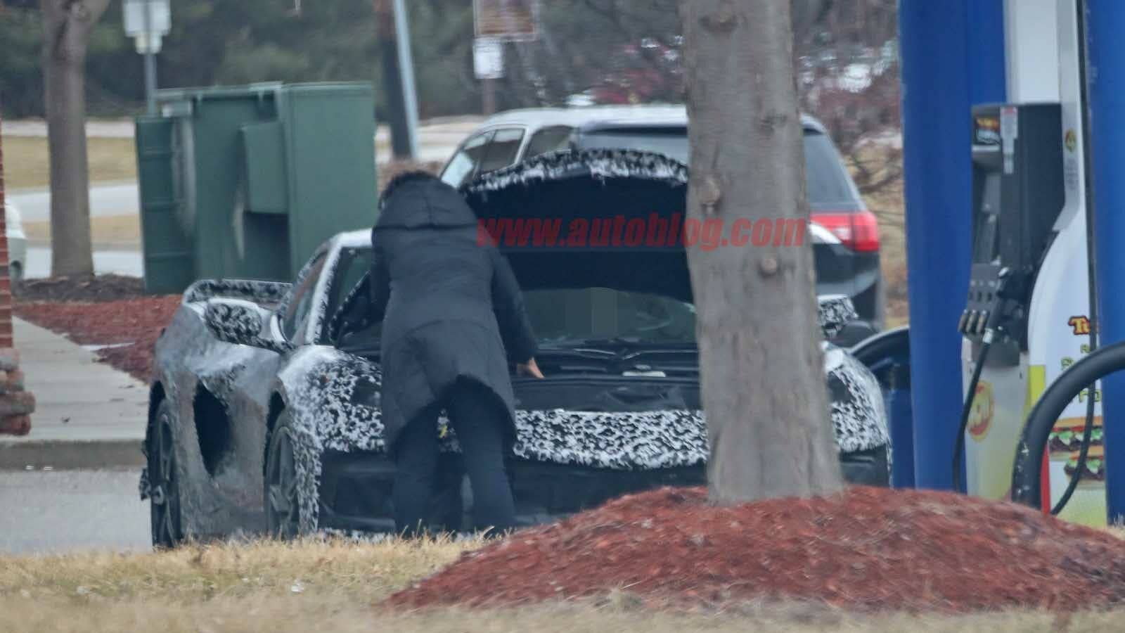 C8 Corvette Spy Photos
