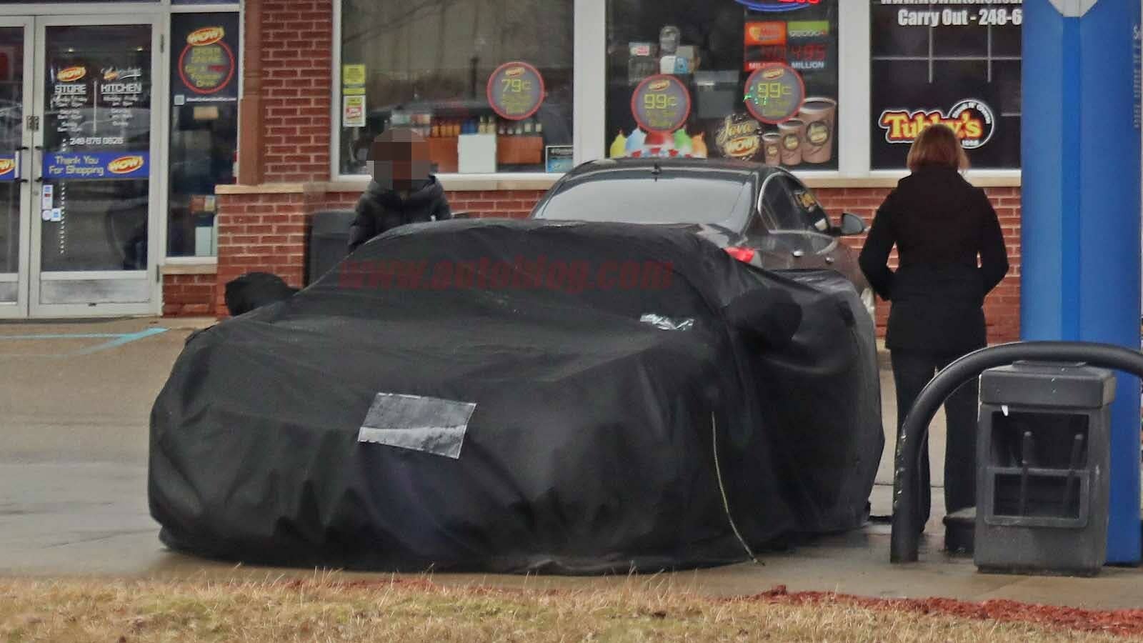 C8 Corvette Spy Photos