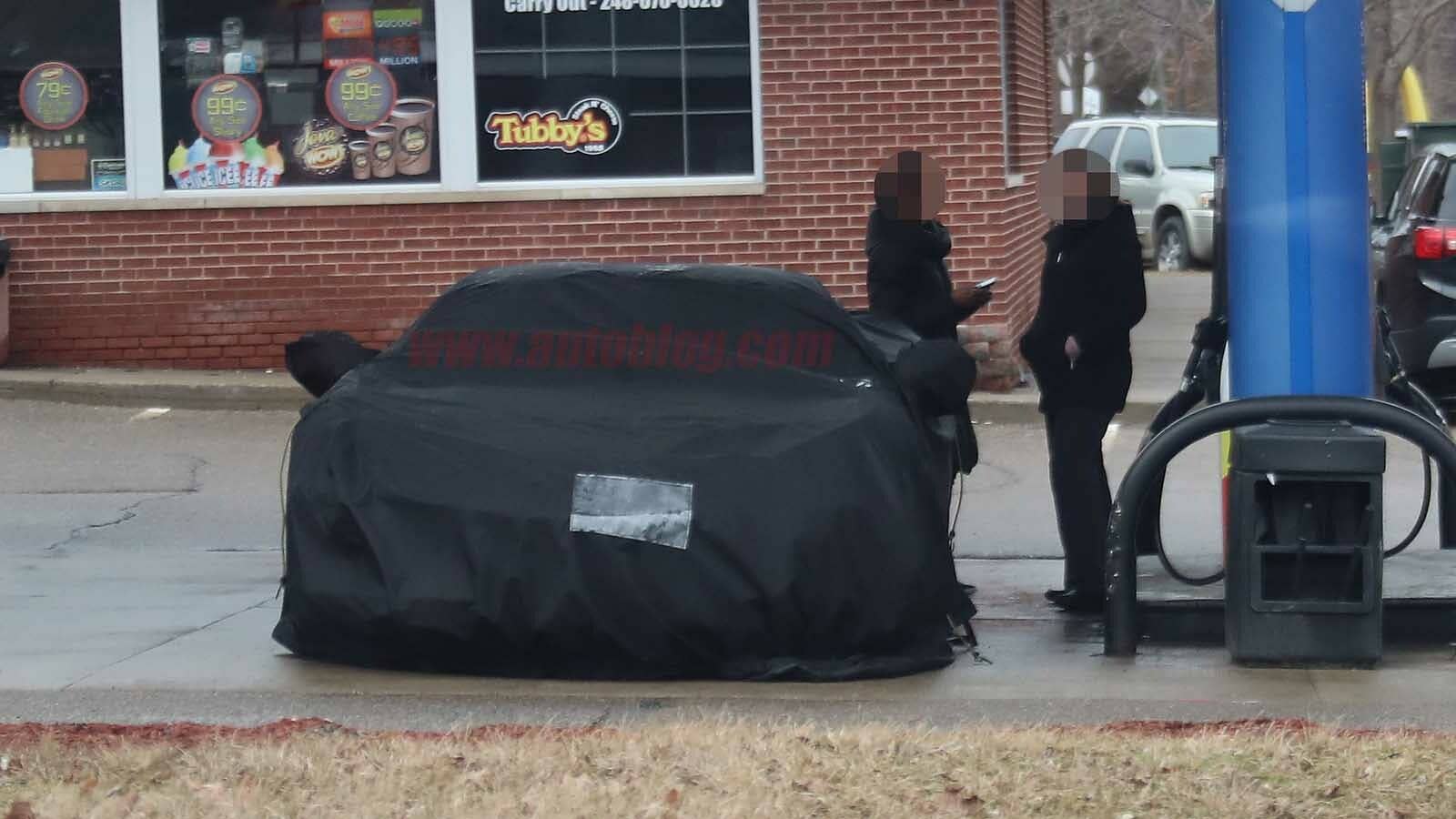 C8 Corvette Spy Photos