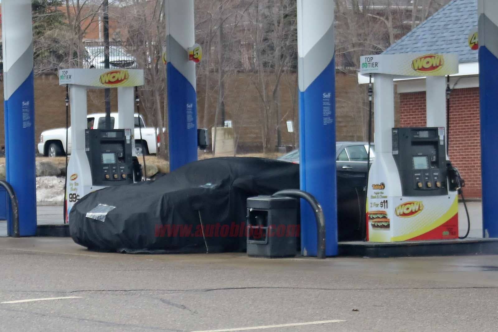 C8 Corvette Spy Photos