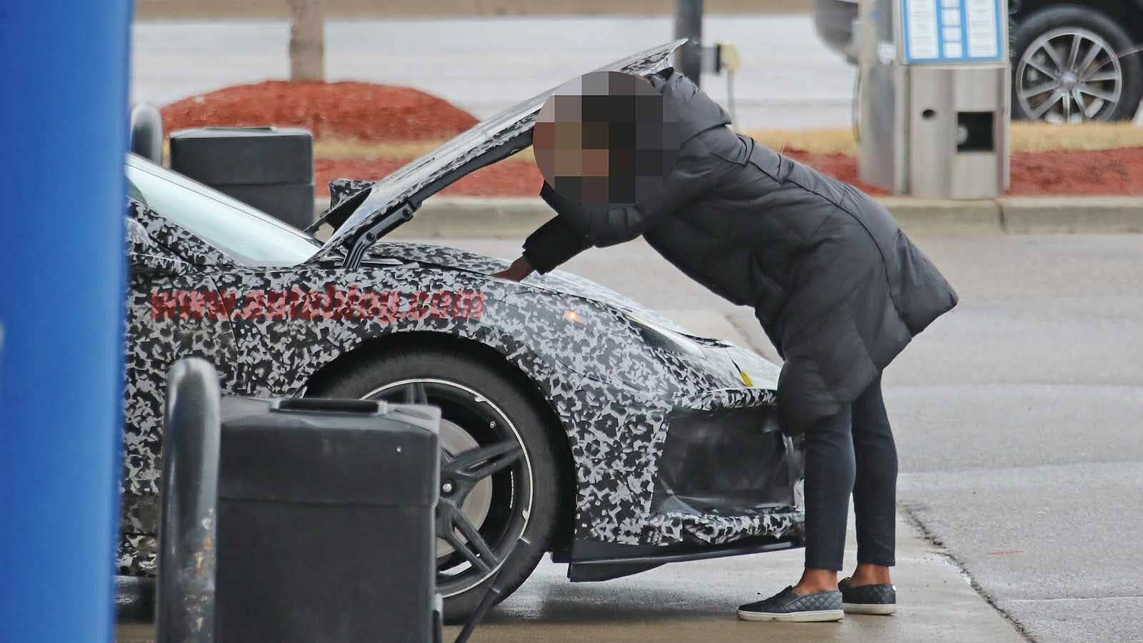 C8 Corvette Spy Photos