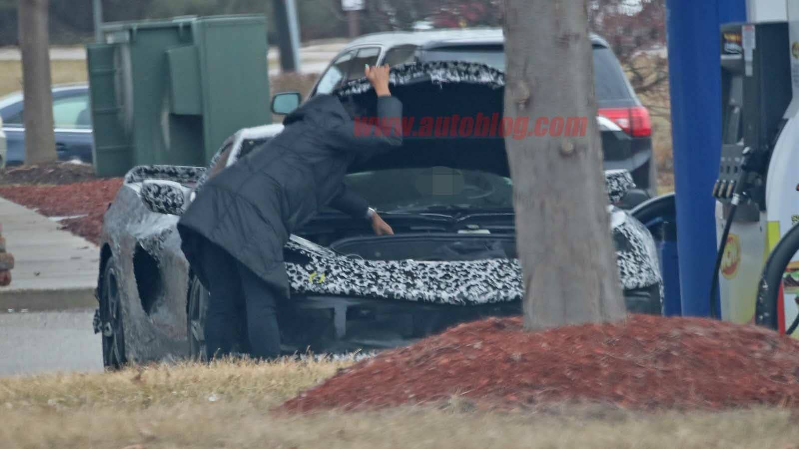 C8 Corvette Spy Photos