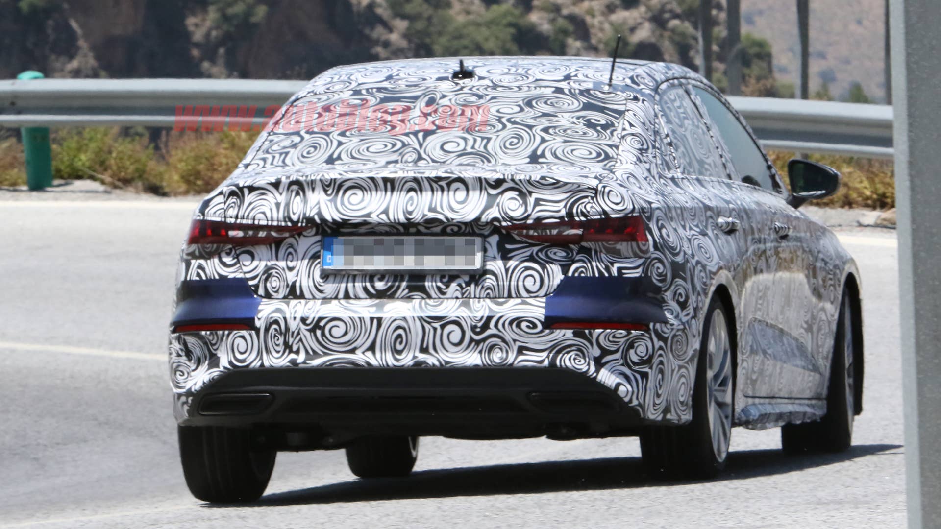 2020 Audi A3 sedan prototype