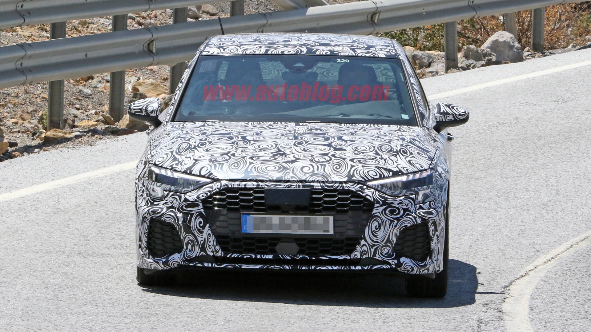 2020 Audi A3 sedan prototype
