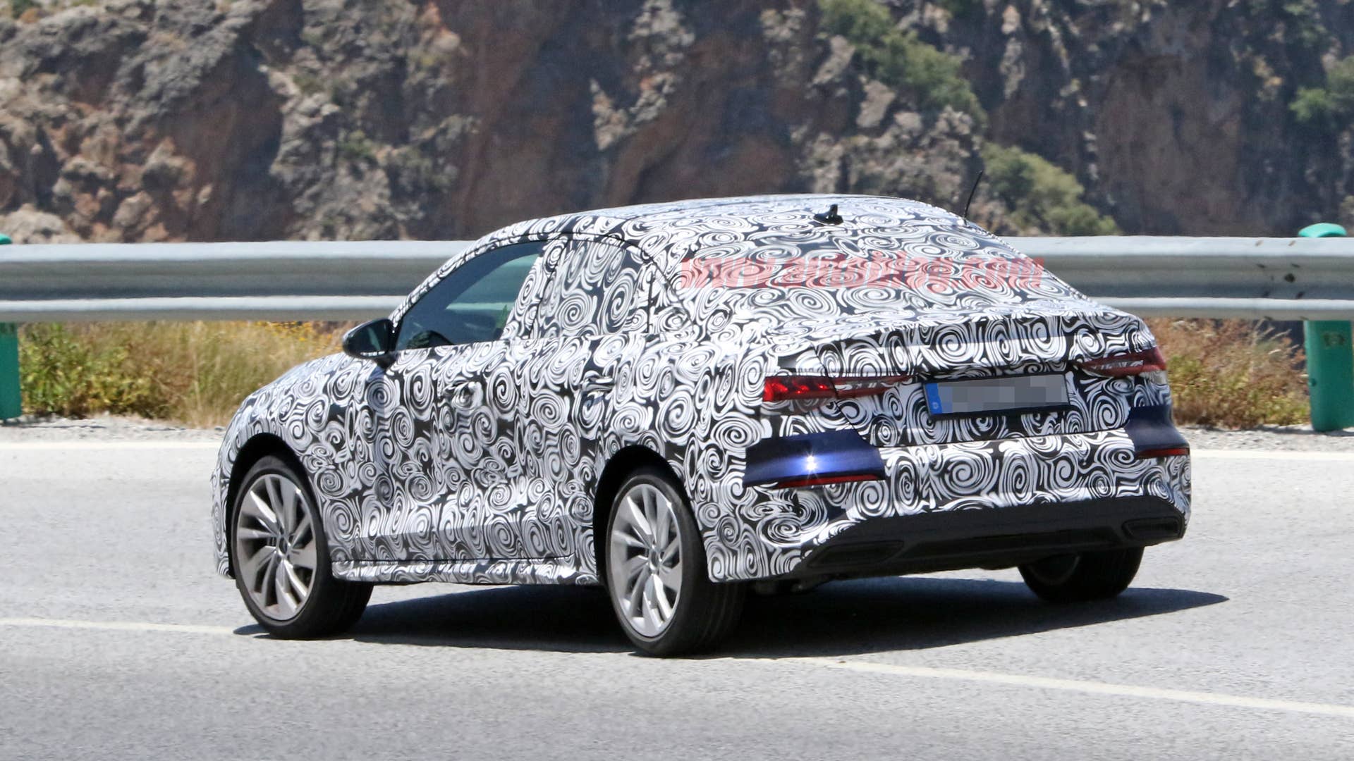 2020 Audi A3 sedan prototype