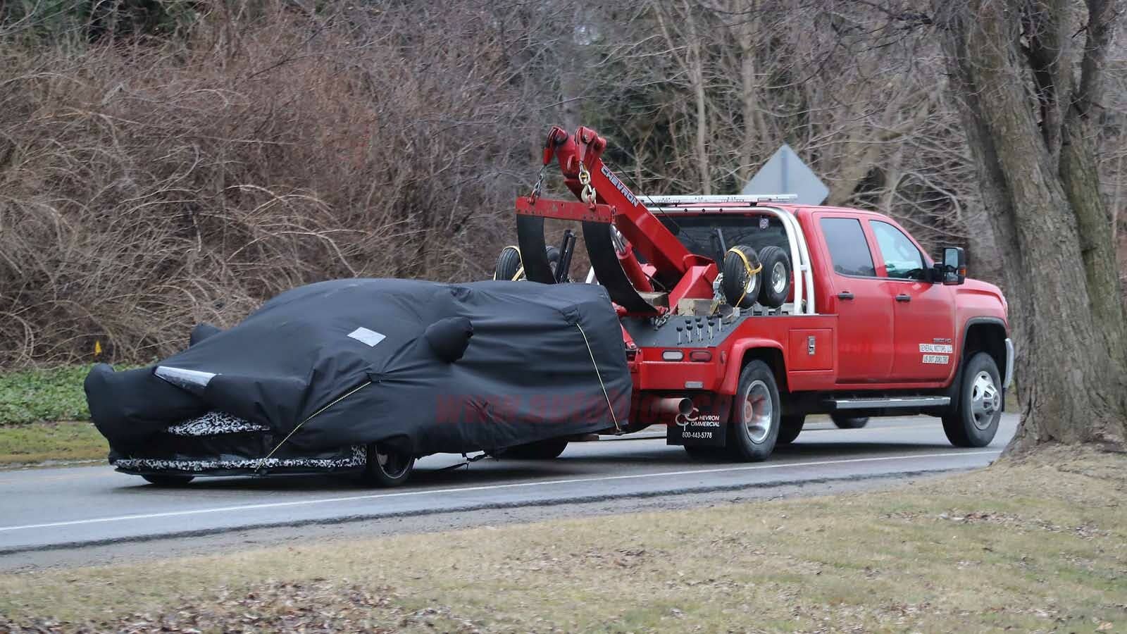 C8 Corvette Spy Photos