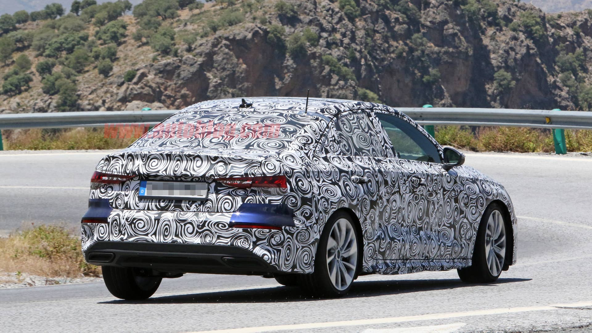 2020 Audi A3 sedan prototype