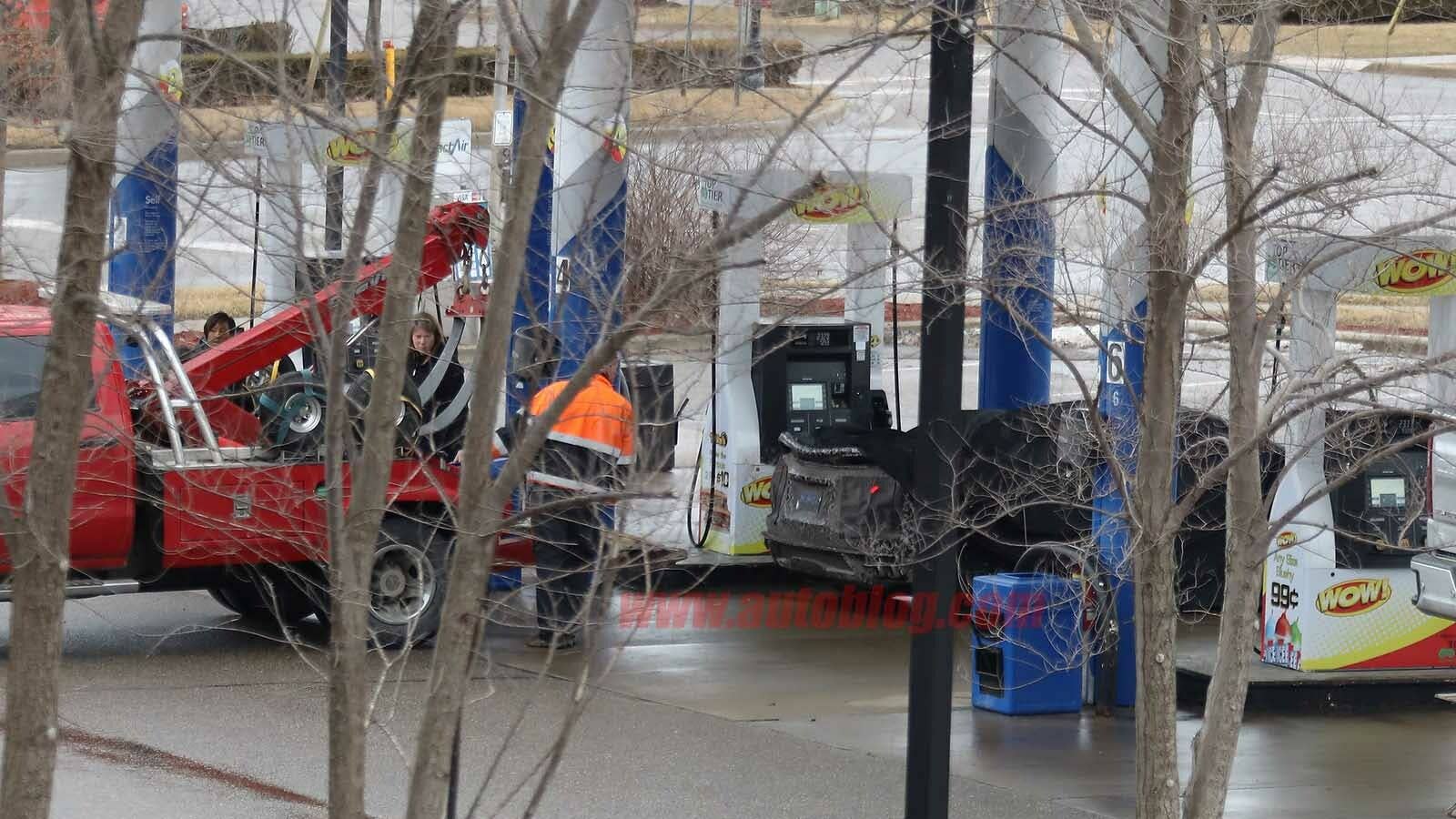 C8 Corvette Spy Photos