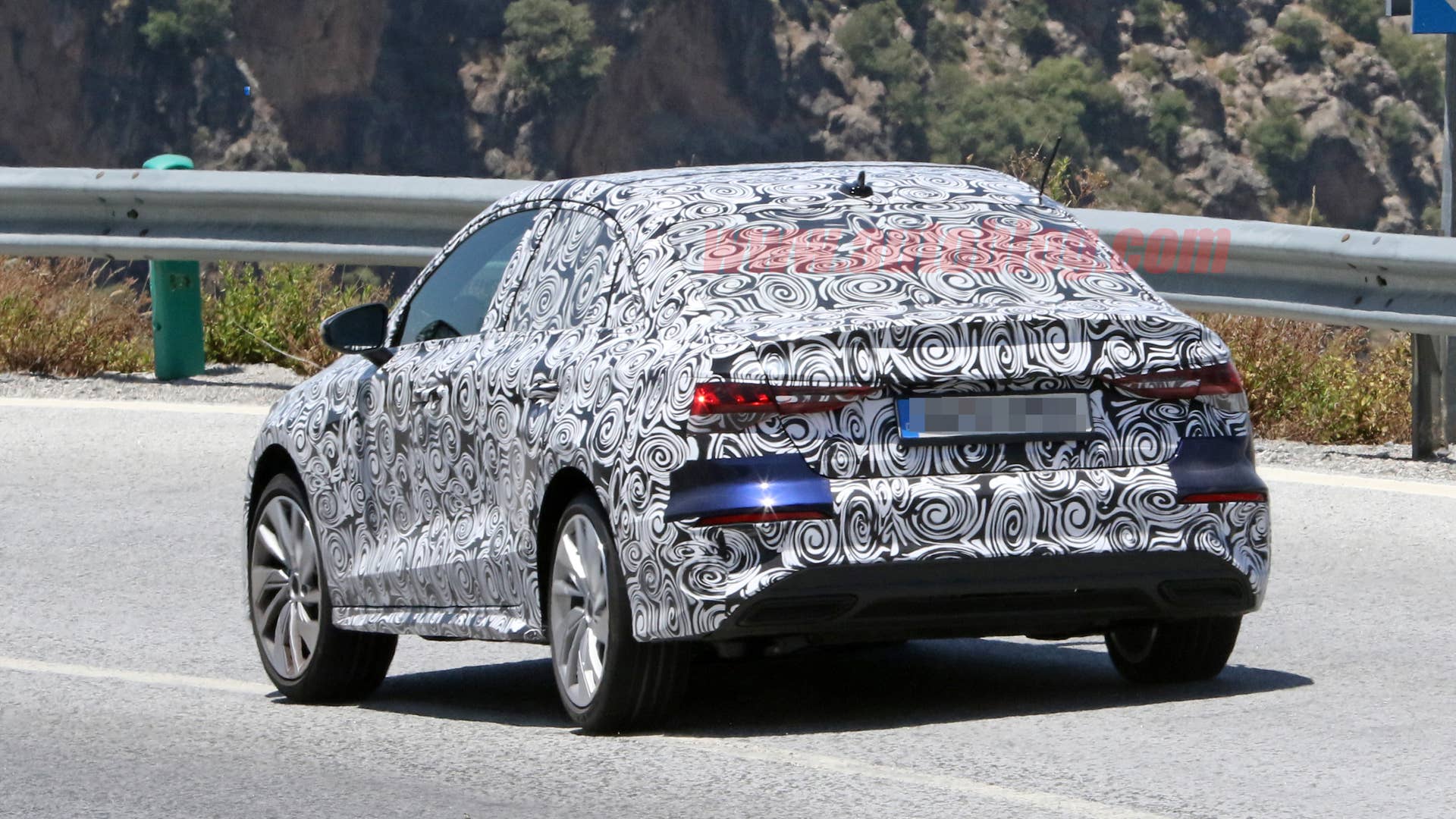 2020 Audi A3 sedan prototype