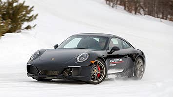 Porsche Ice Driving Experience
