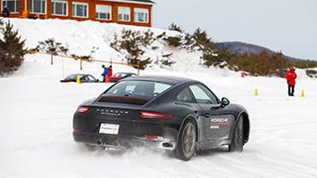 Porsche Ice Driving Experience