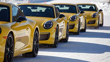 Porsche Ice Driving Experience
