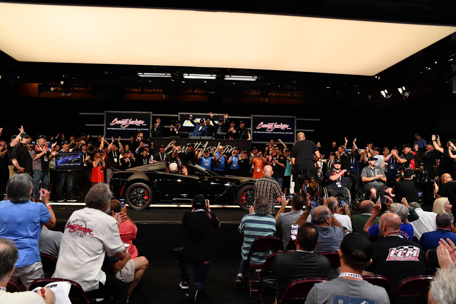 Final seventh generation Chevrolet Corvette auctioned for record-breaking 2.7 million dollars benefitting Stephen Siller Tunnel to Towers Foundation.