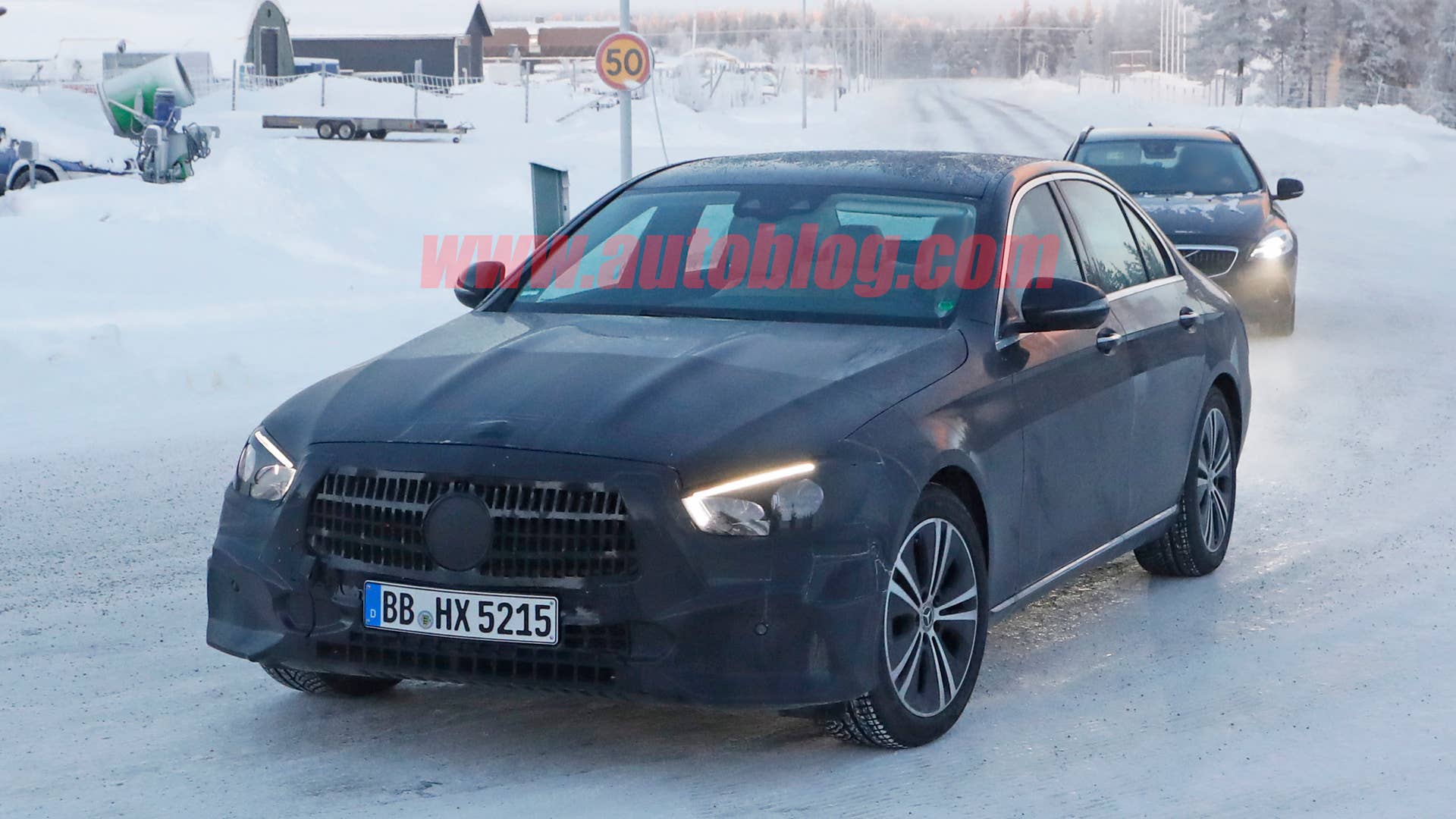Mercedes-Benz E-Class spy photos