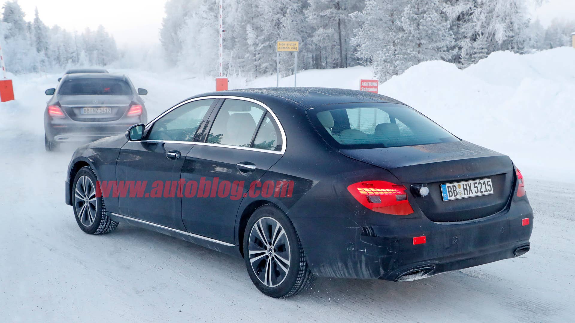 Mercedes-Benz E-Class spy photos