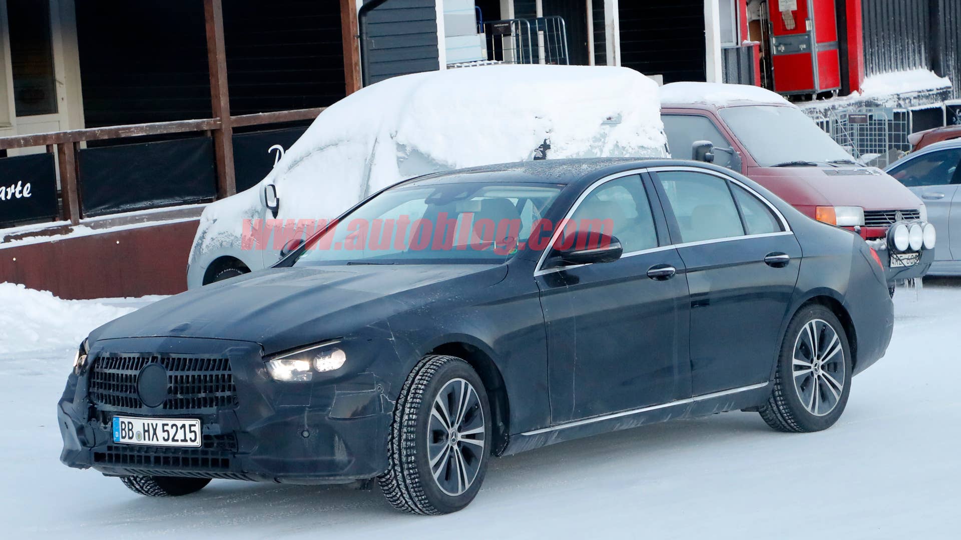 Mercedes-Benz E-Class spy photos