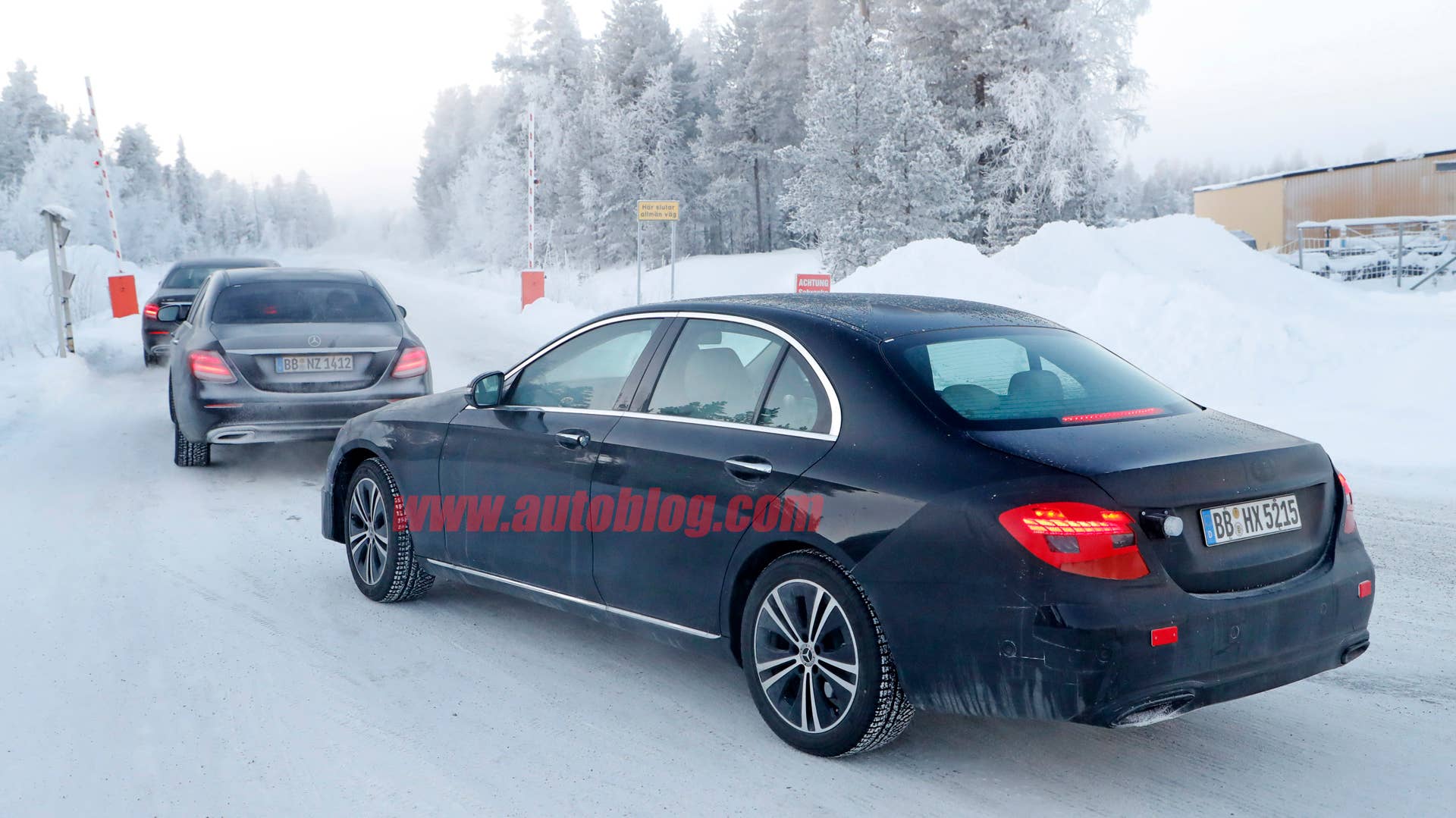 Mercedes-Benz E-Class spy photos