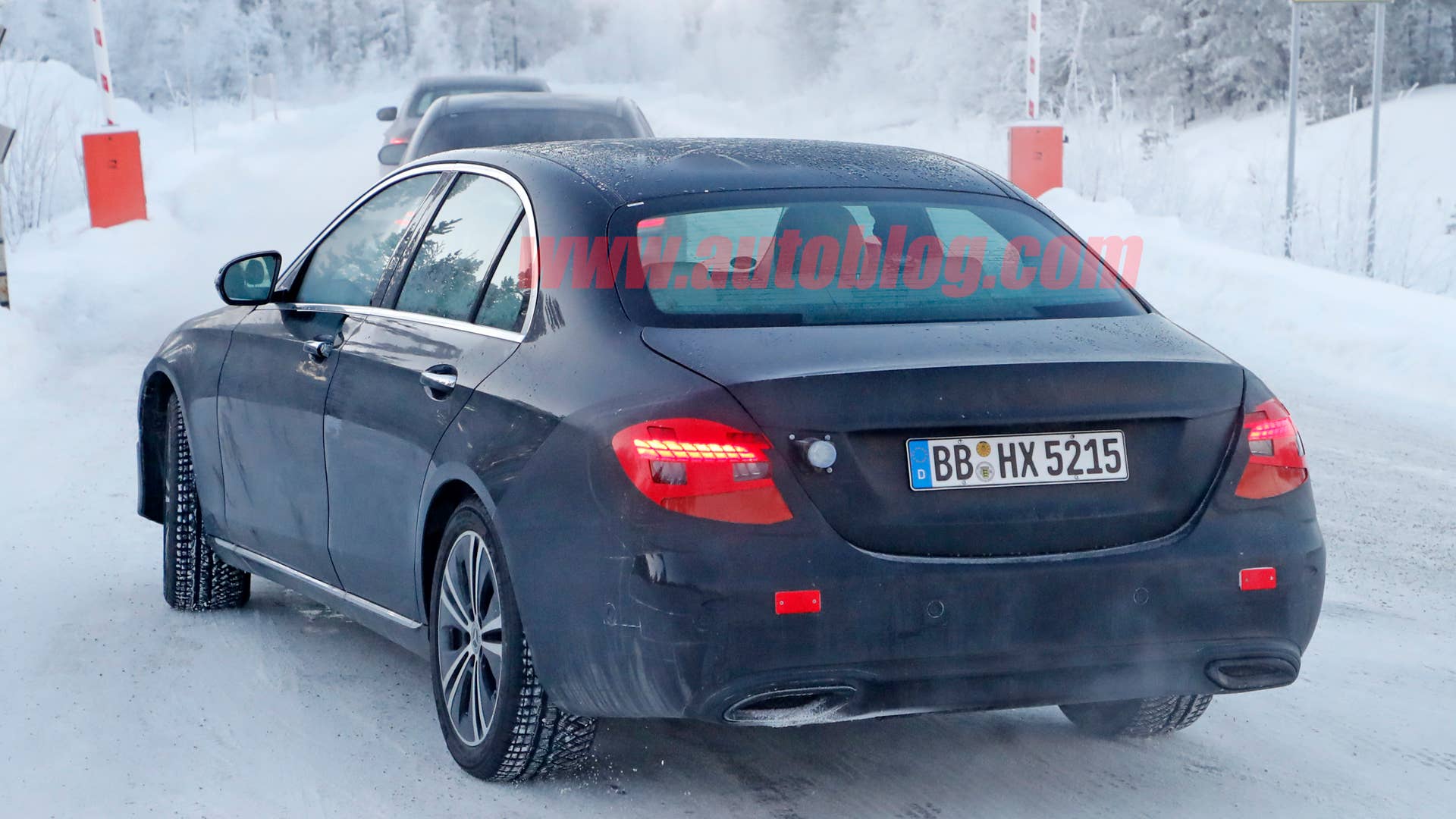 Mercedes-Benz E-Class spy photos