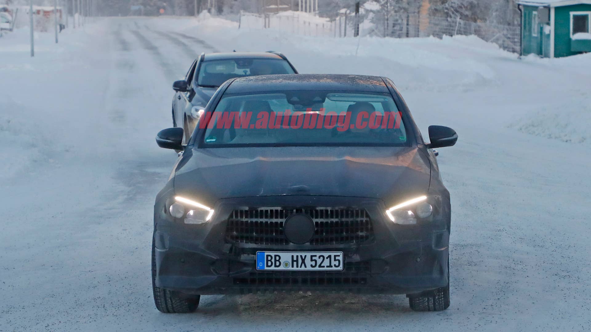 Mercedes-Benz E-Class spy photos