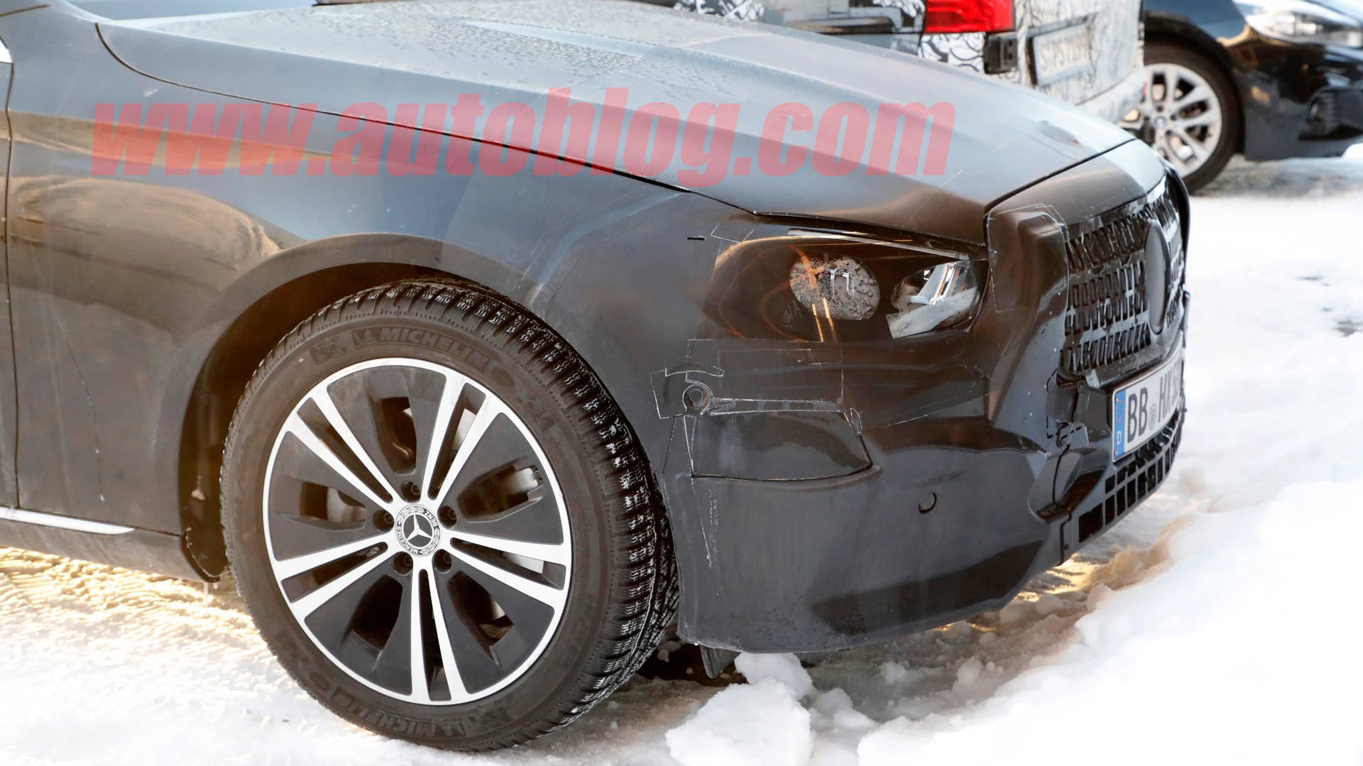Mercedes-Benz E-Class spy photos