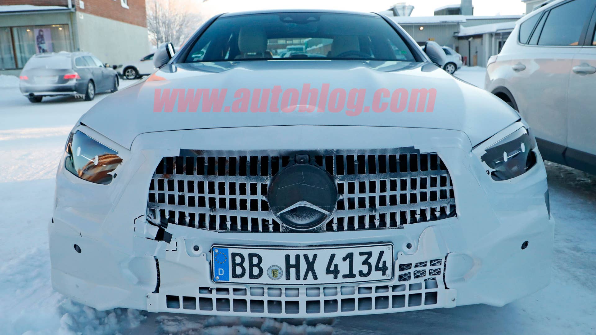 Mercedes-Benz E-Class spy photos