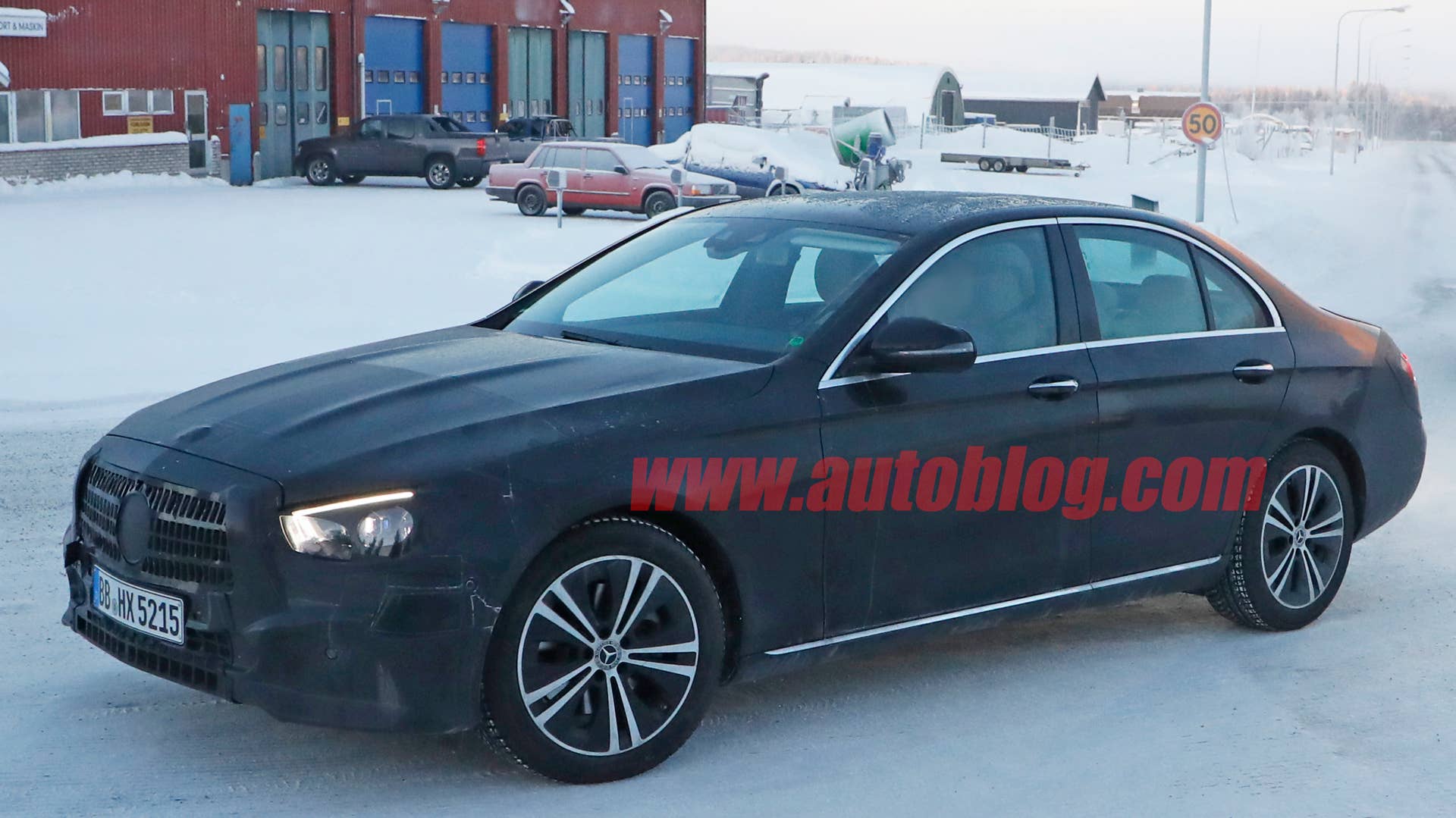 Mercedes-Benz E-Class spy photos
