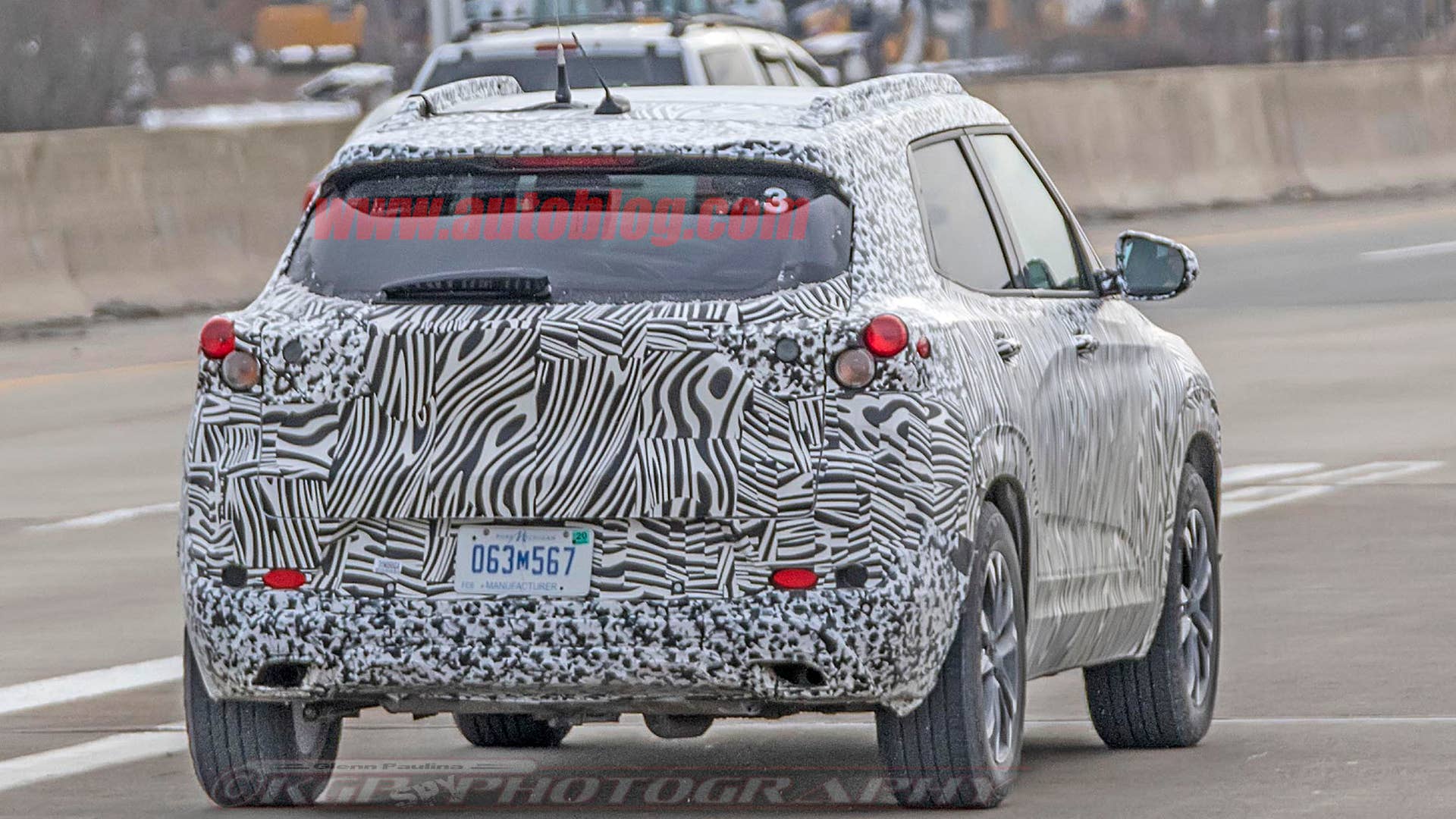 2020 Chevy Trax spy shots