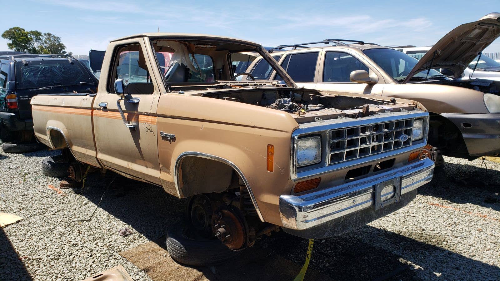 Junked 1984 Ford Ranger Explorer