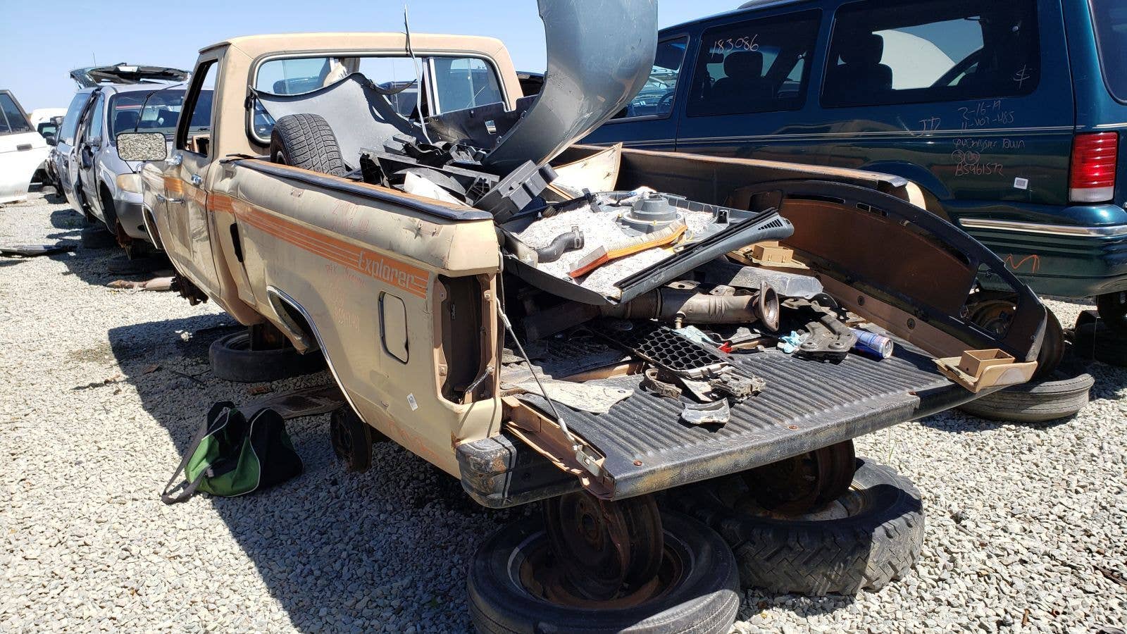 Junked 1984 Ford Ranger Explorer