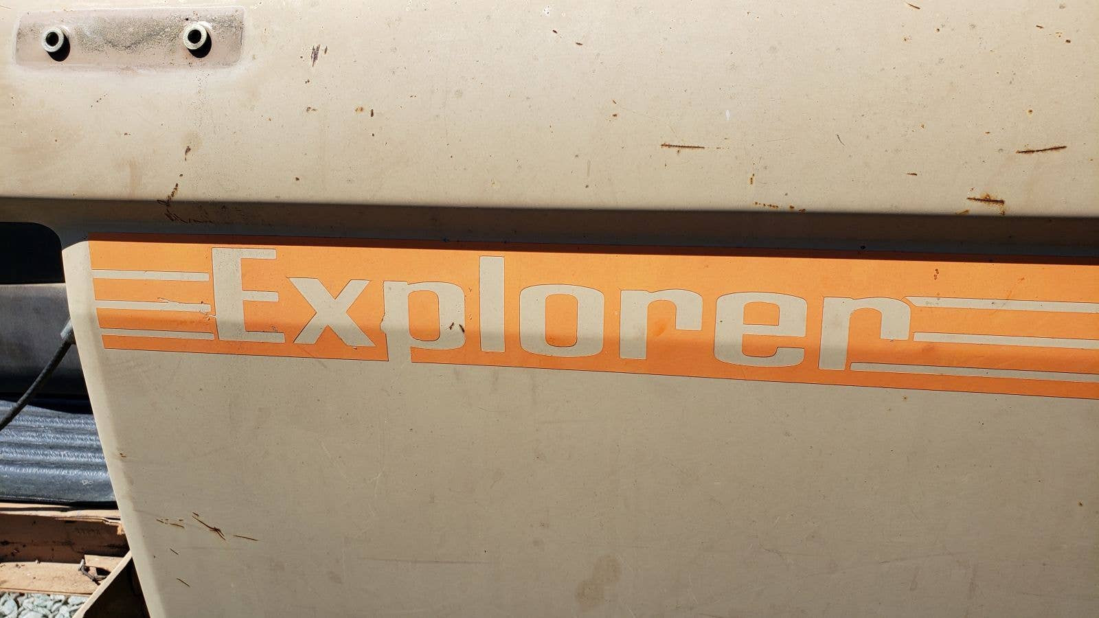 Junked 1984 Ford Ranger Explorer