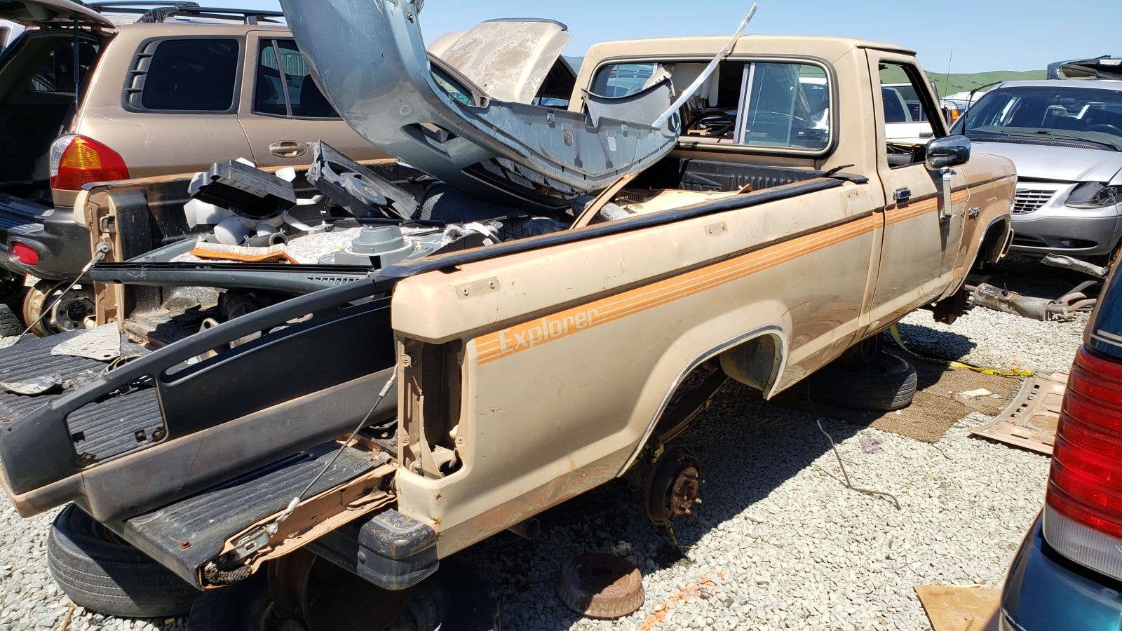 Junked 1984 Ford Ranger Explorer