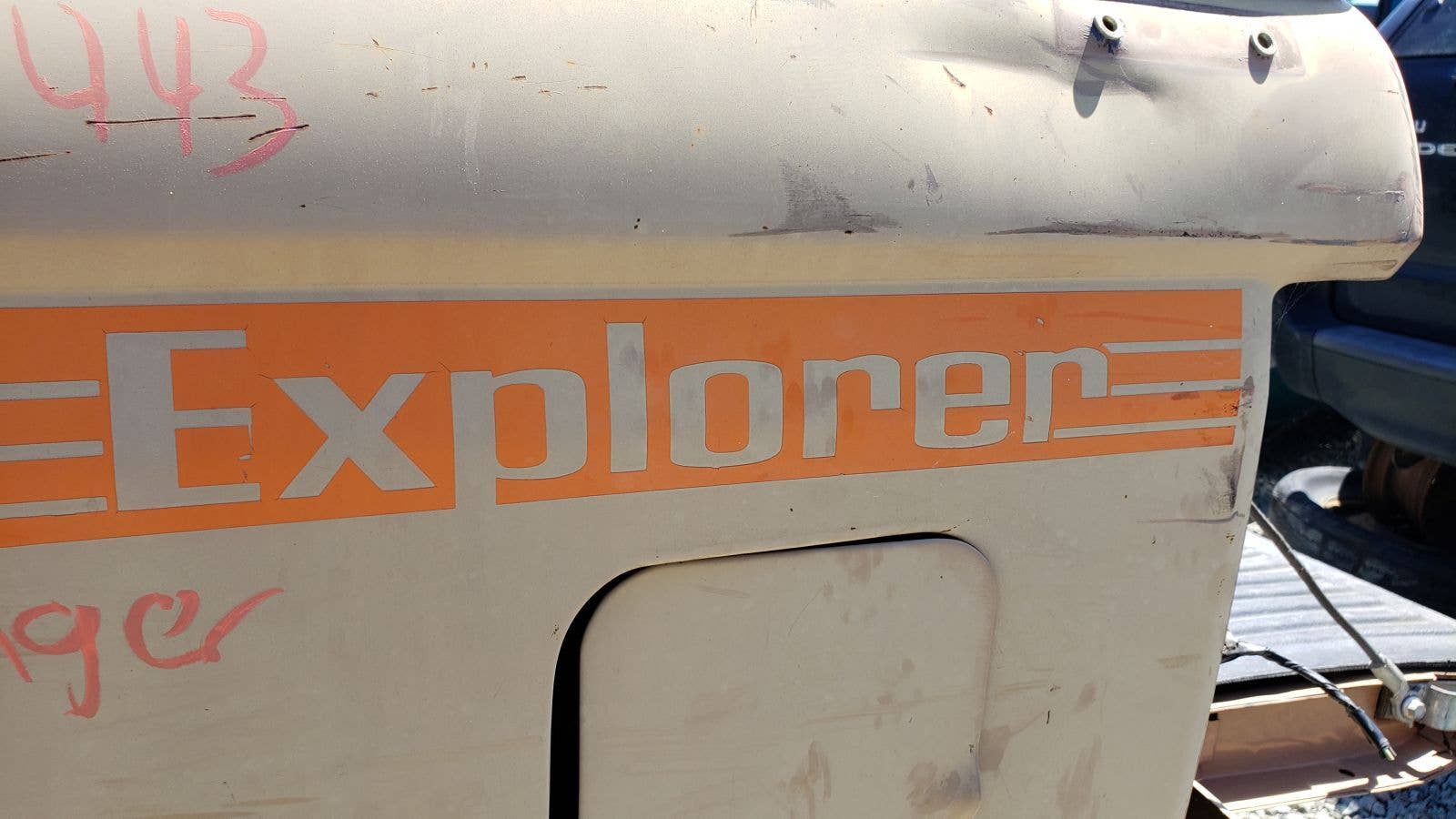 Junked 1984 Ford Ranger Explorer