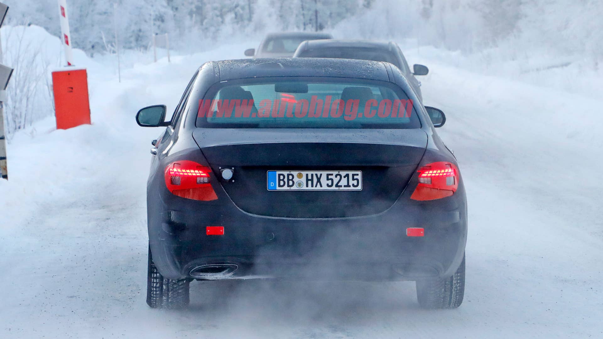 Mercedes-Benz E-Class spy photos