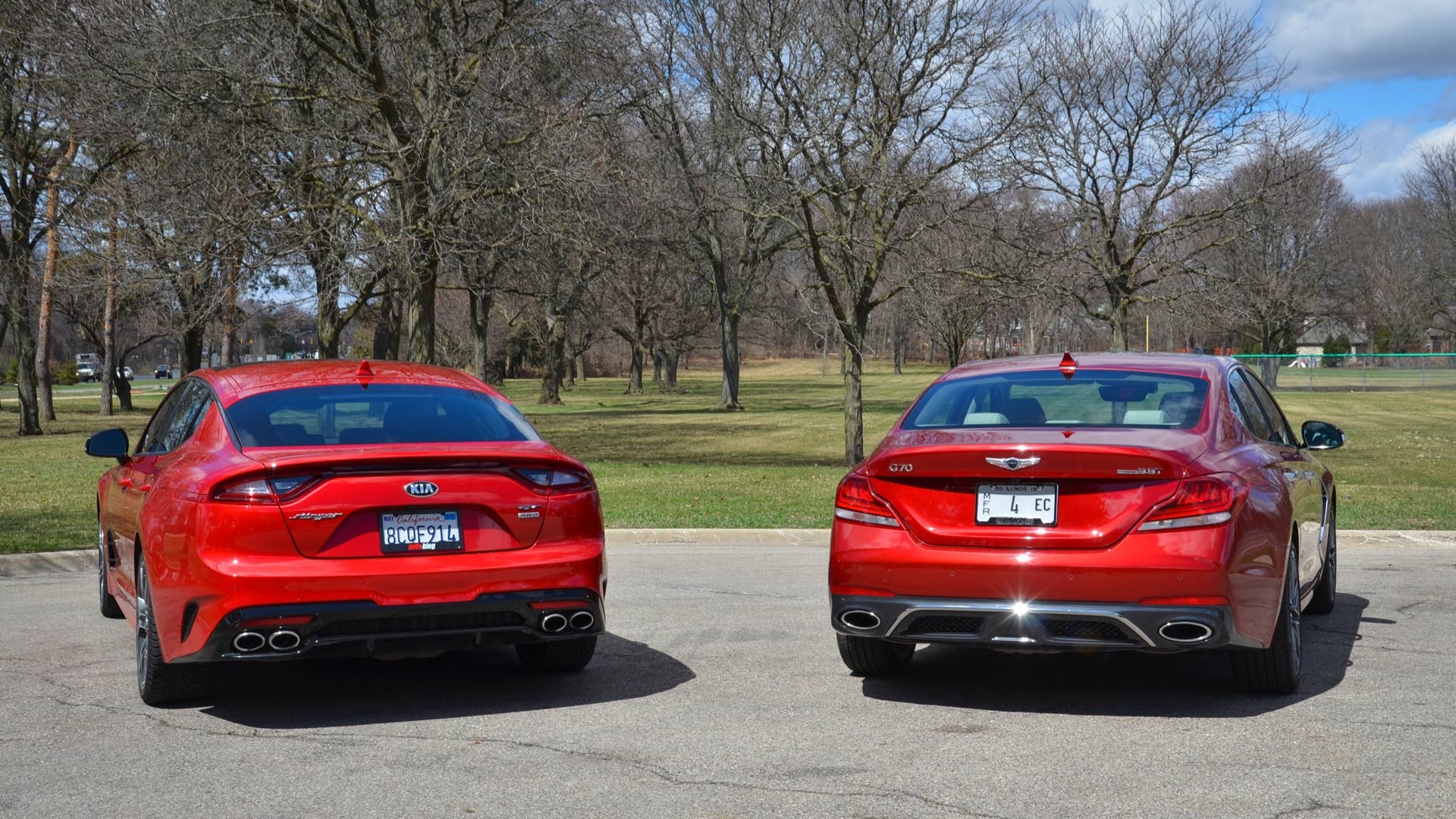 2018 Kia Stinger vs. 2019 Genesis G70