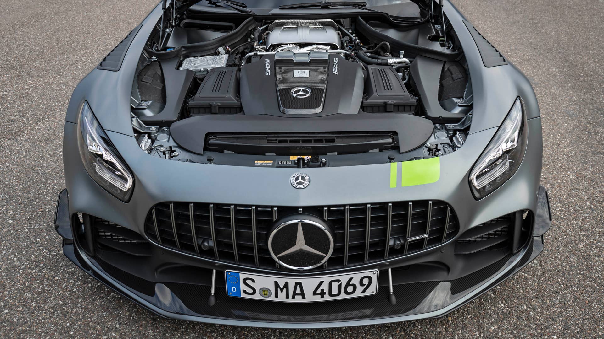 2020 Mercedes-AMG GT R Pro engine