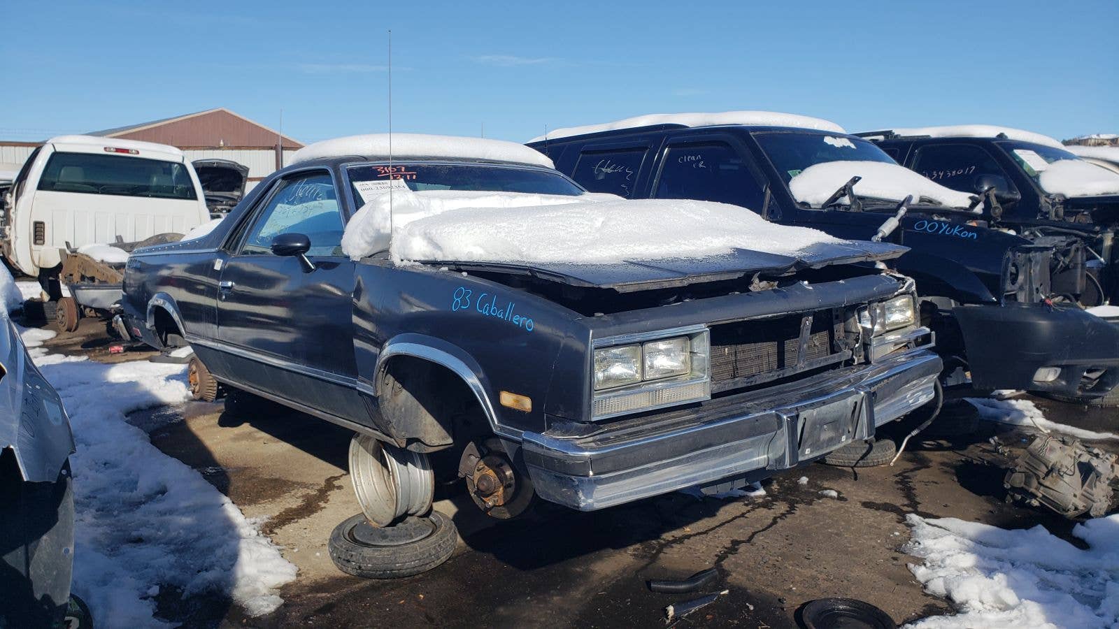 1982 GMC Caballero in Colorado wrecking yard