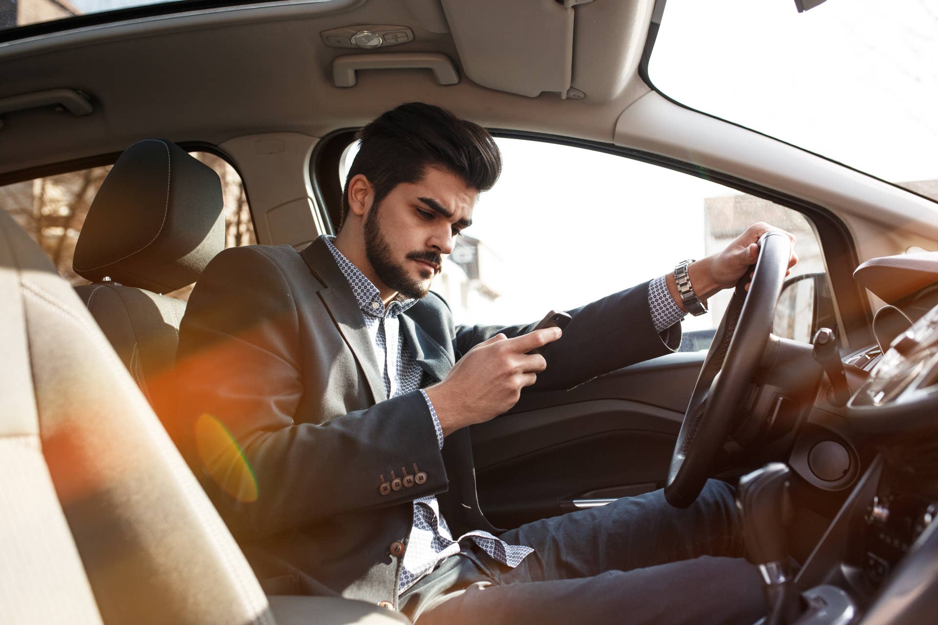 Texting while driving