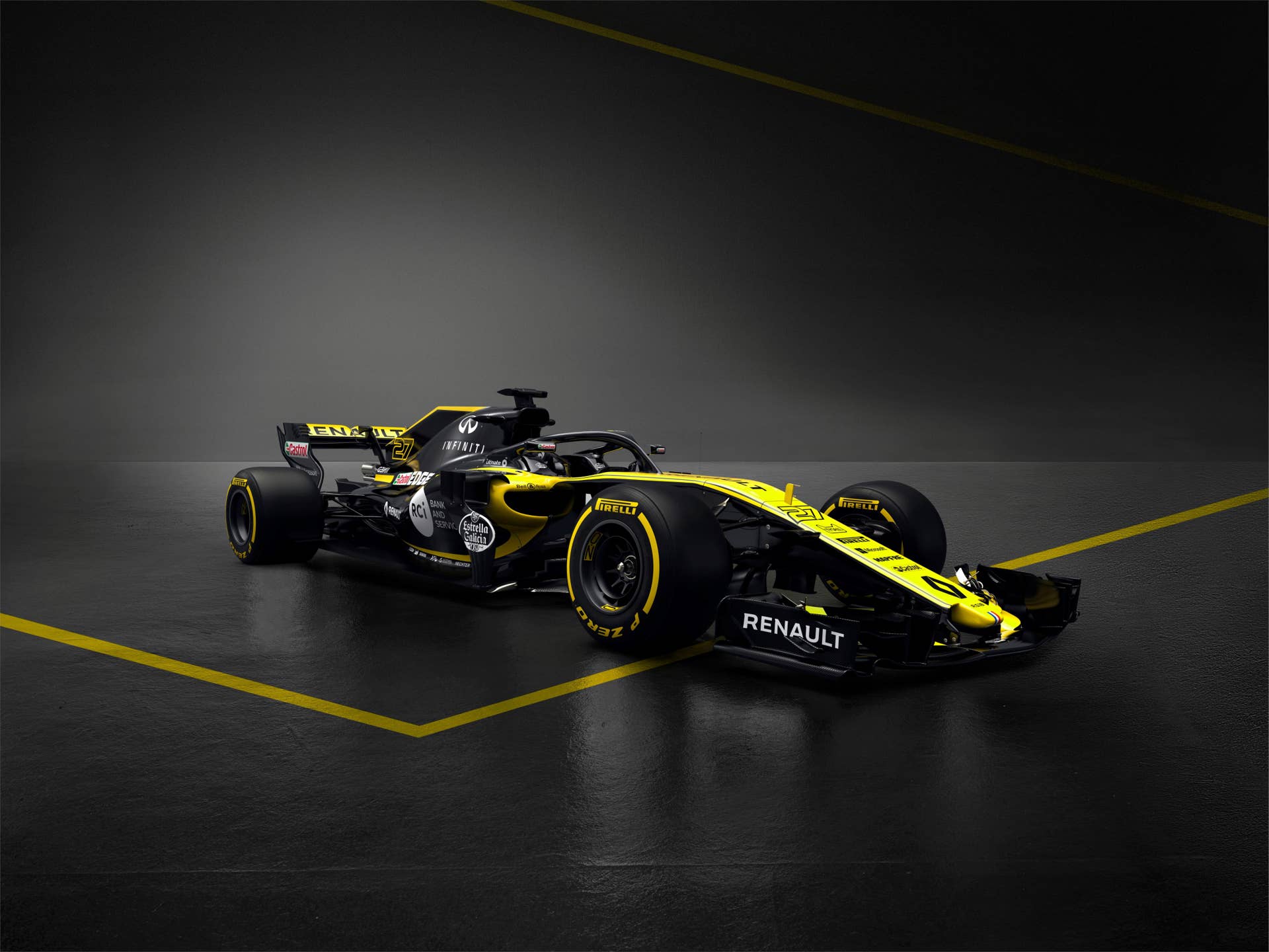 Fans of the Renault Sport Formula One Team were able to get a close-up look of the 2018 season challenger today as the Renault R.S.18 was unveiled. Using specially created tools, fans could see a stunning hologram projection of the car and spin it through 360 degrees to see its brand-new lines and new black and yellow livery.