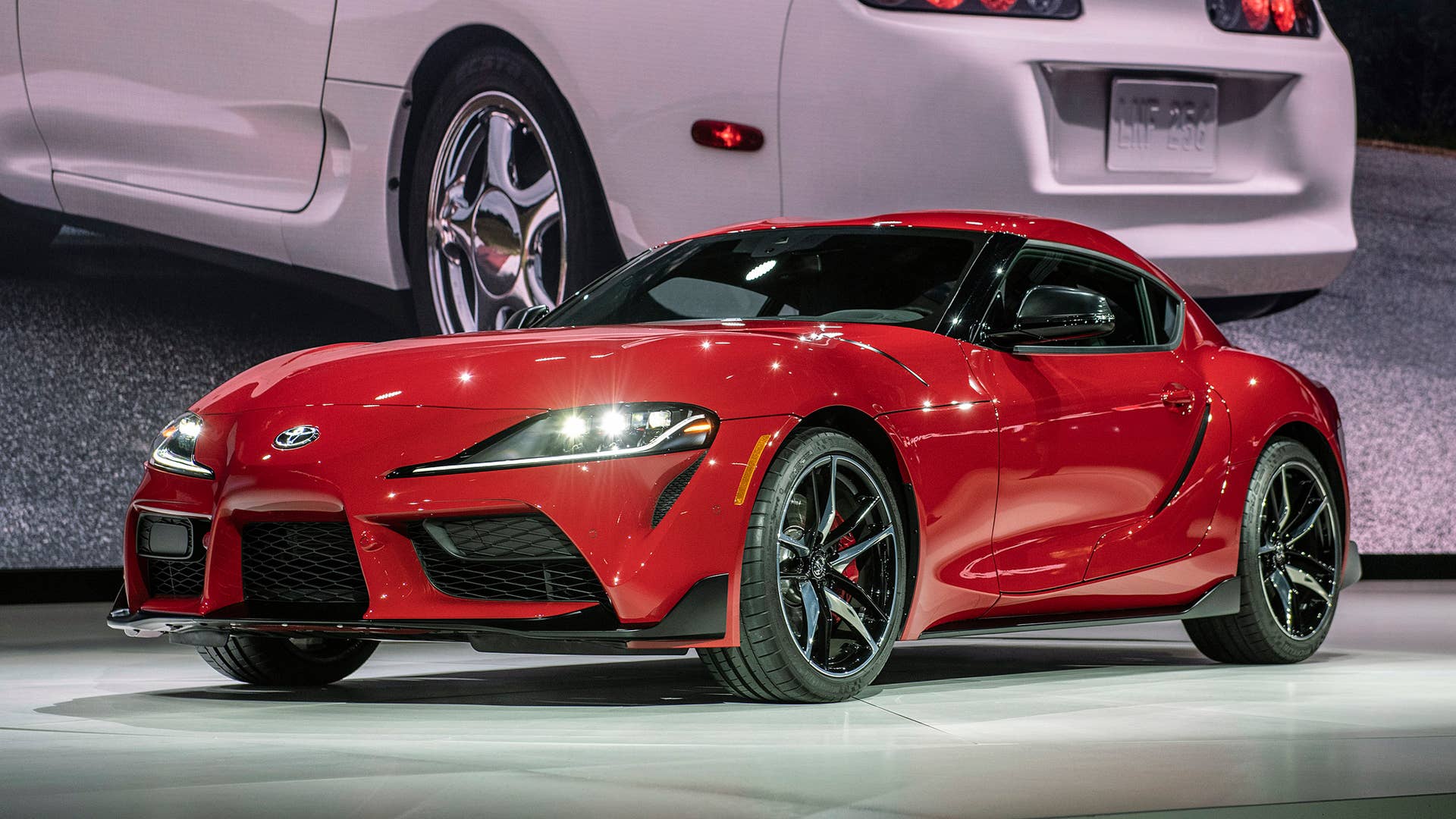 2020 Toyota Supra as the Detroit Auto Show