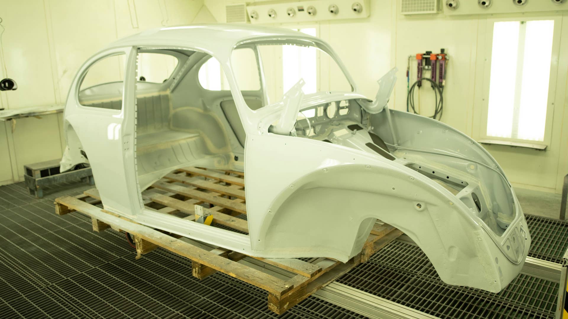 Volkswagen restores Kathleen Brooks 1967 Beetle