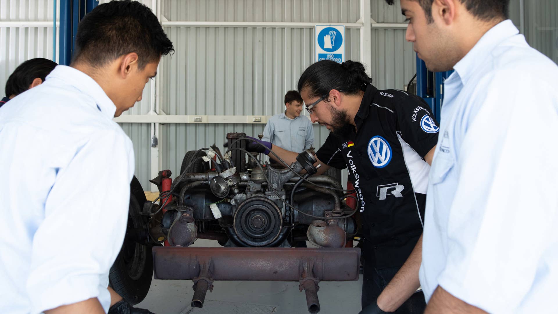 Volkswagen restores Kathleen Brooks 1967 Beetle