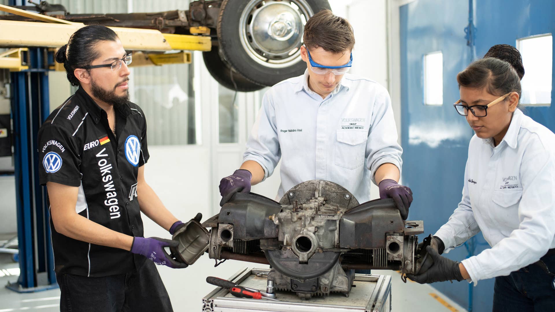 Volkswagen restores Kathleen Brooks 1967 Beetle