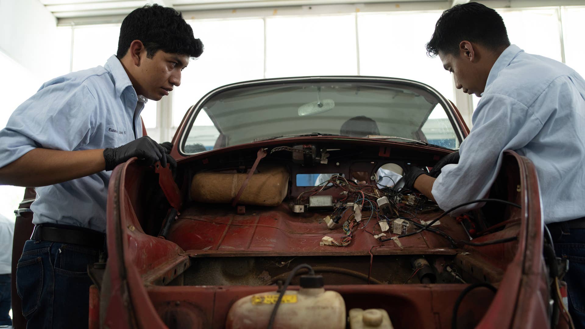 Volkswagen restores Kathleen Brooks 1967 Beetle