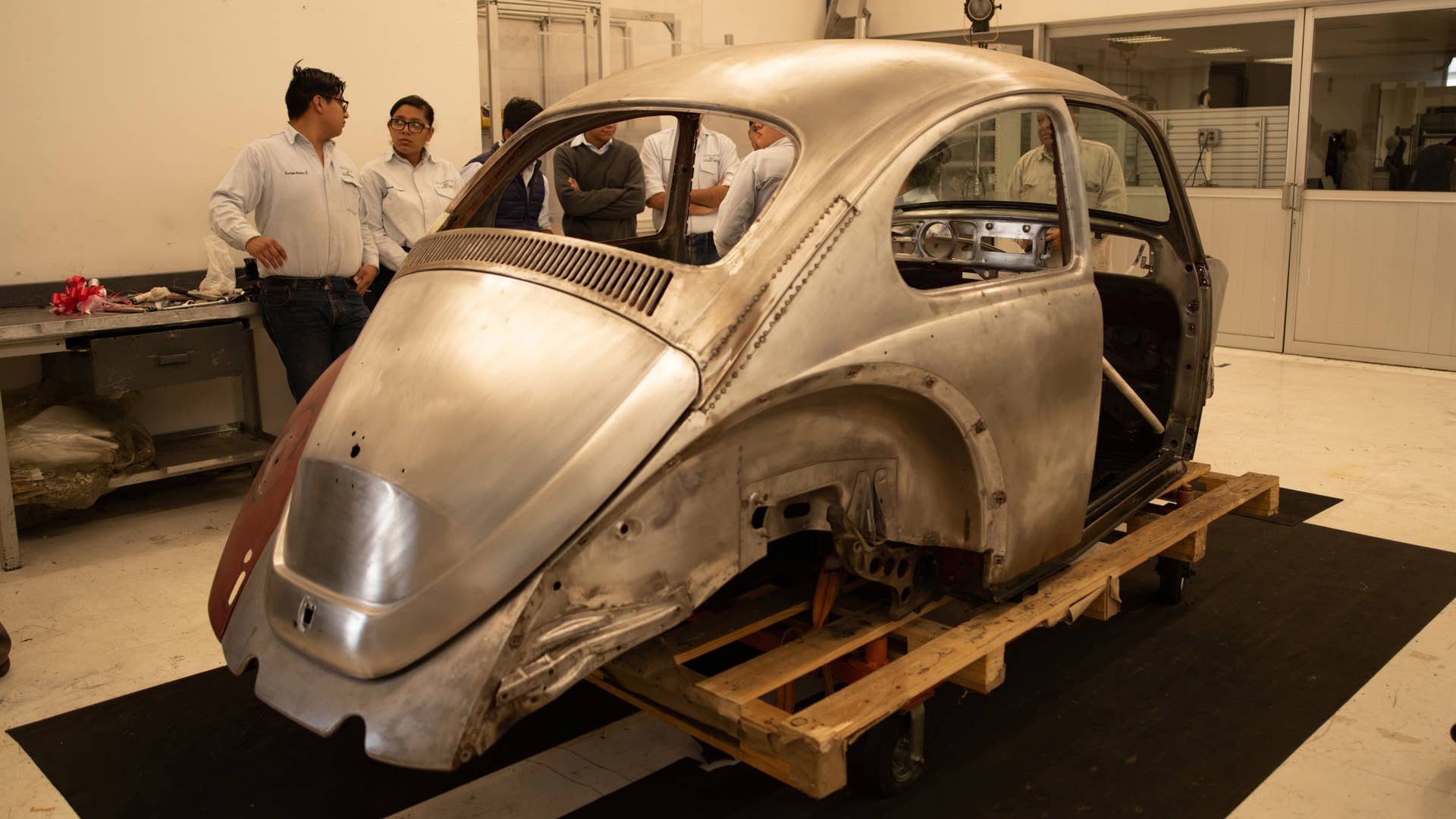 Volkswagen restores Kathleen Brooks 1967 Beetle