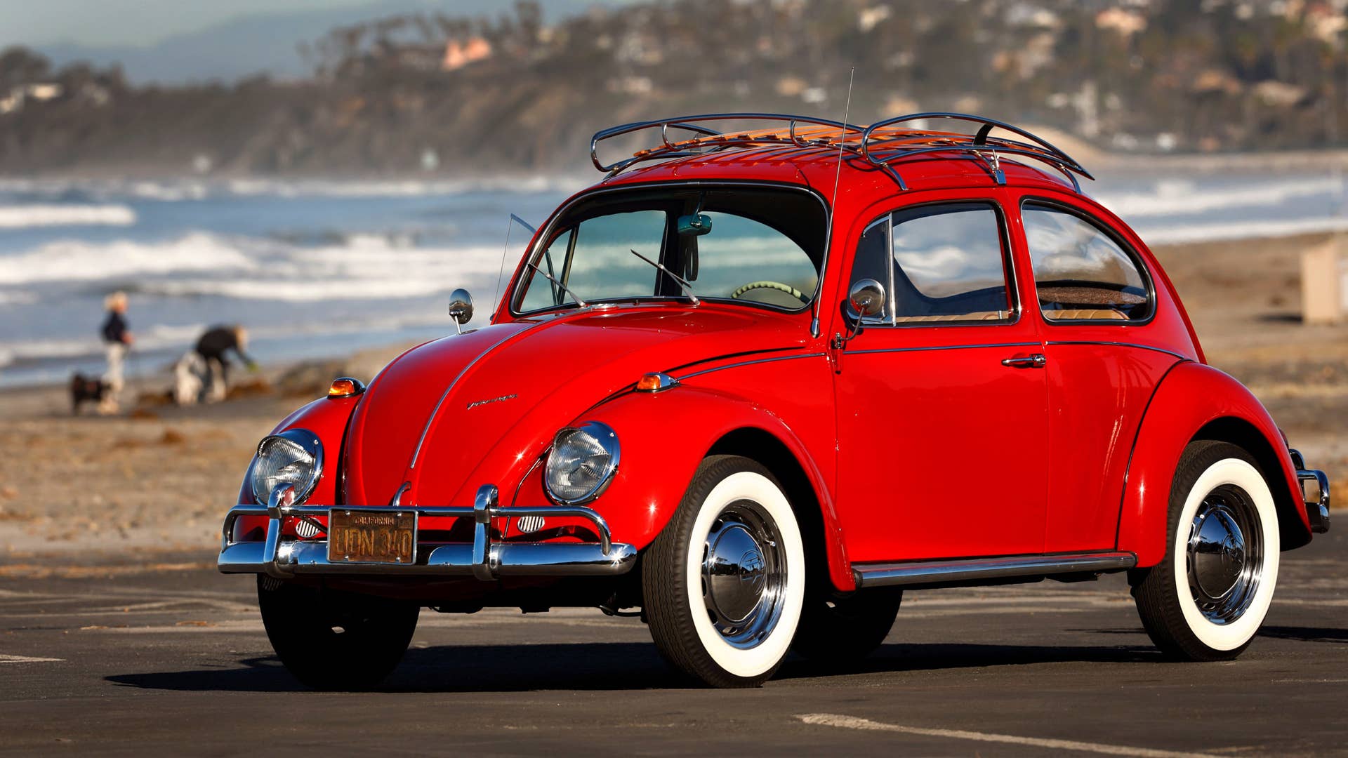 "Annie" has been restored by Volkswagen and made better than original with updated features like disc brakes.